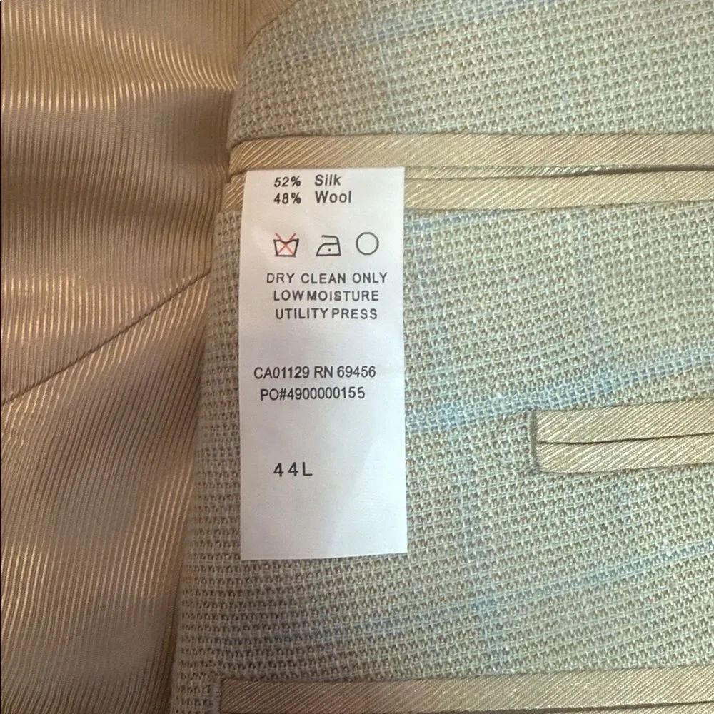Pre loved Sean John Tan Plaid Men's Blazer